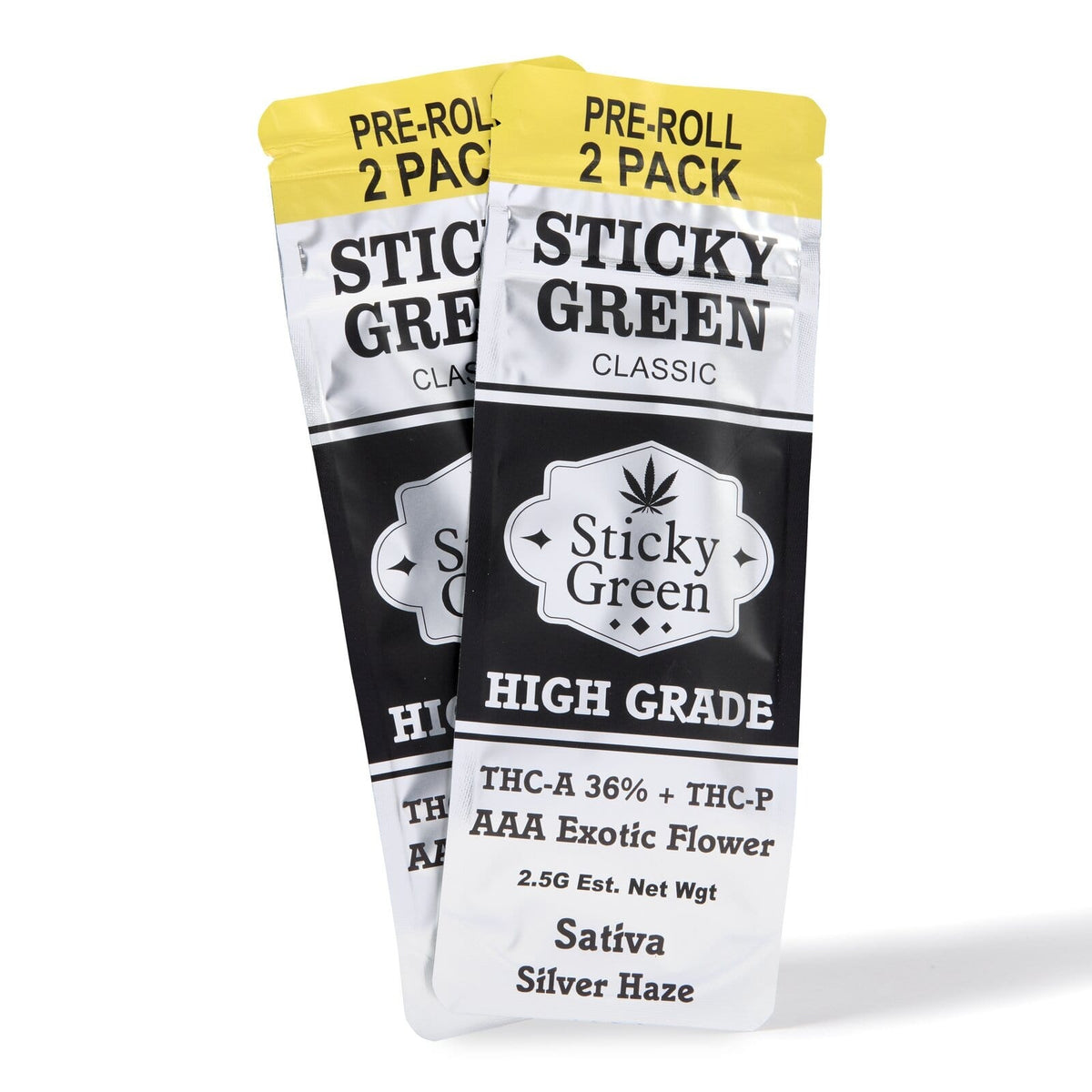 Sticky Green 2 Pack Pre-Rolls