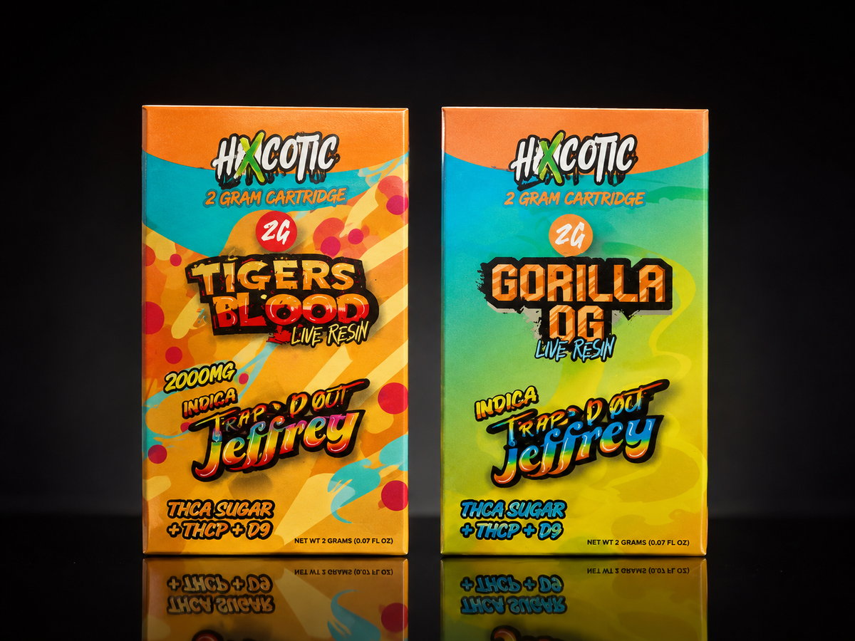 HiXotic Trap'd Out Jeffrey 2g Carts