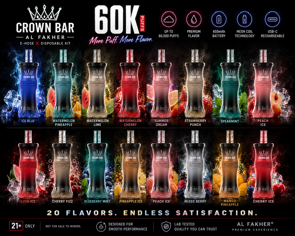 Al Fakher Crown Bar 60k