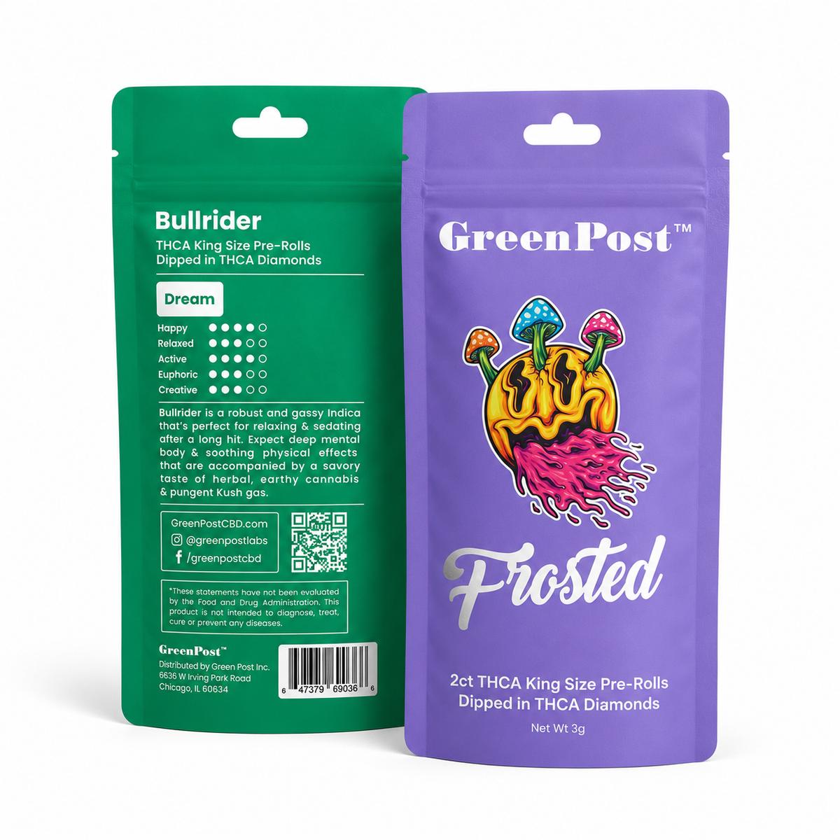 GreenPost Frosted Pre-Rolls