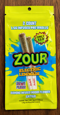 Zour 2 Count Pre-Rolls THCA Infused