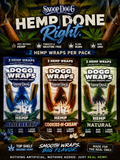 DOGGGWRAPS Organic Hemp Wraps 2ct