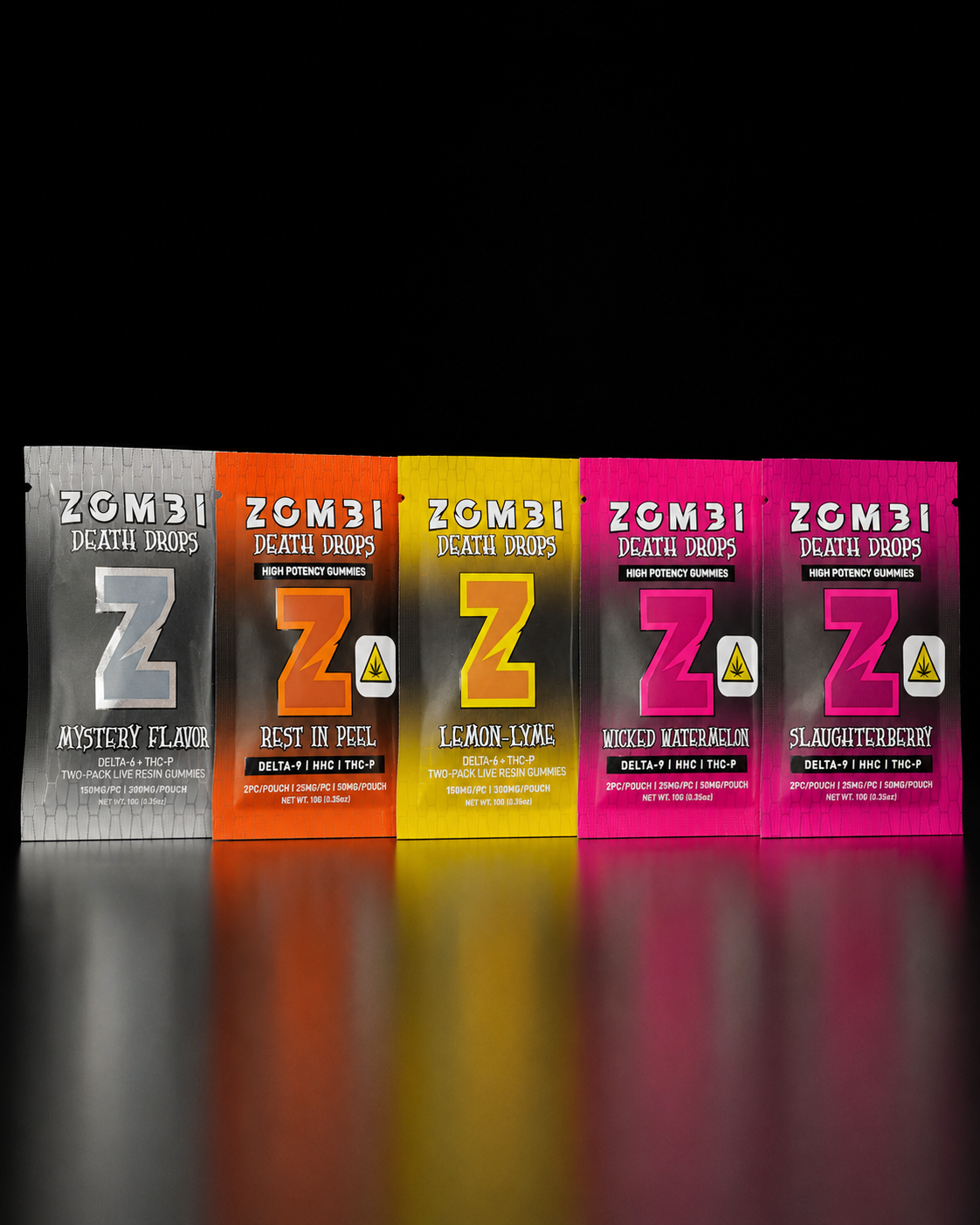 Zombi Death Drops High Potency Gummies