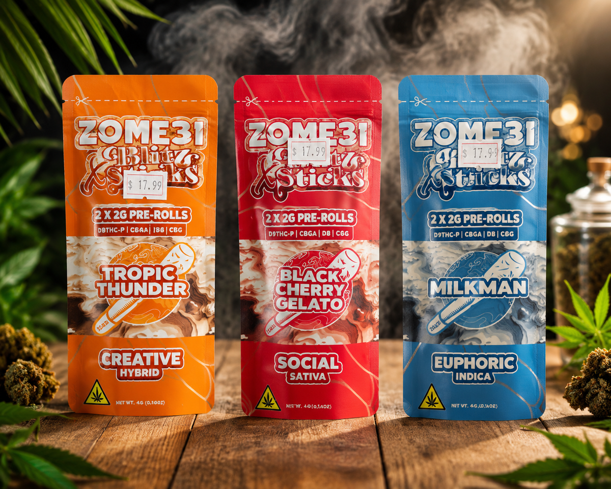 ZOMBI Blitz Sticks 2 x 2g Pre-Rolls