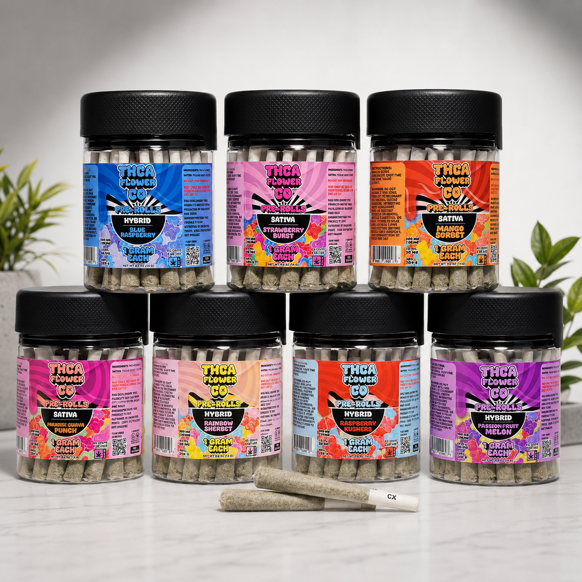 THCA Flower CO pre rolls