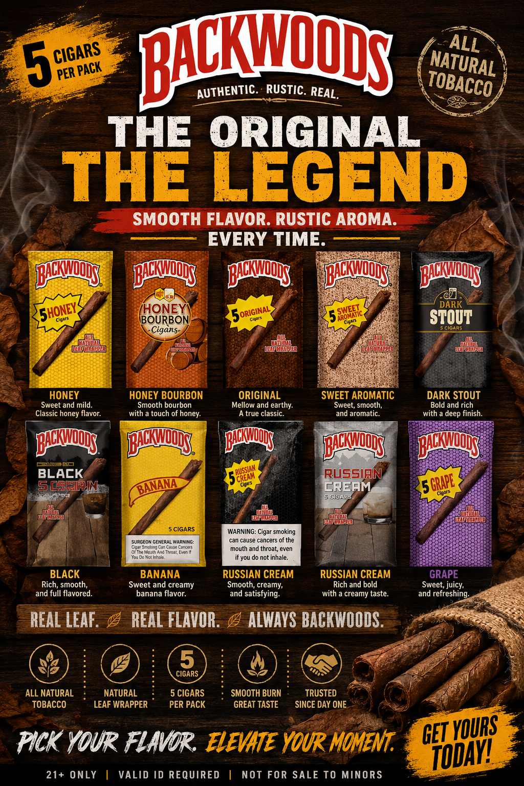 Backwoods 5pk